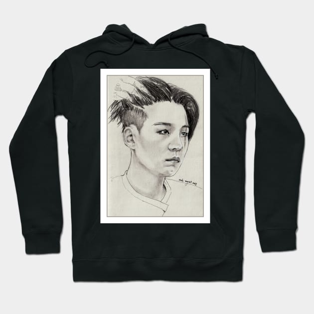 Yoongi Daechwita Hair Prep Hoodie by emopod